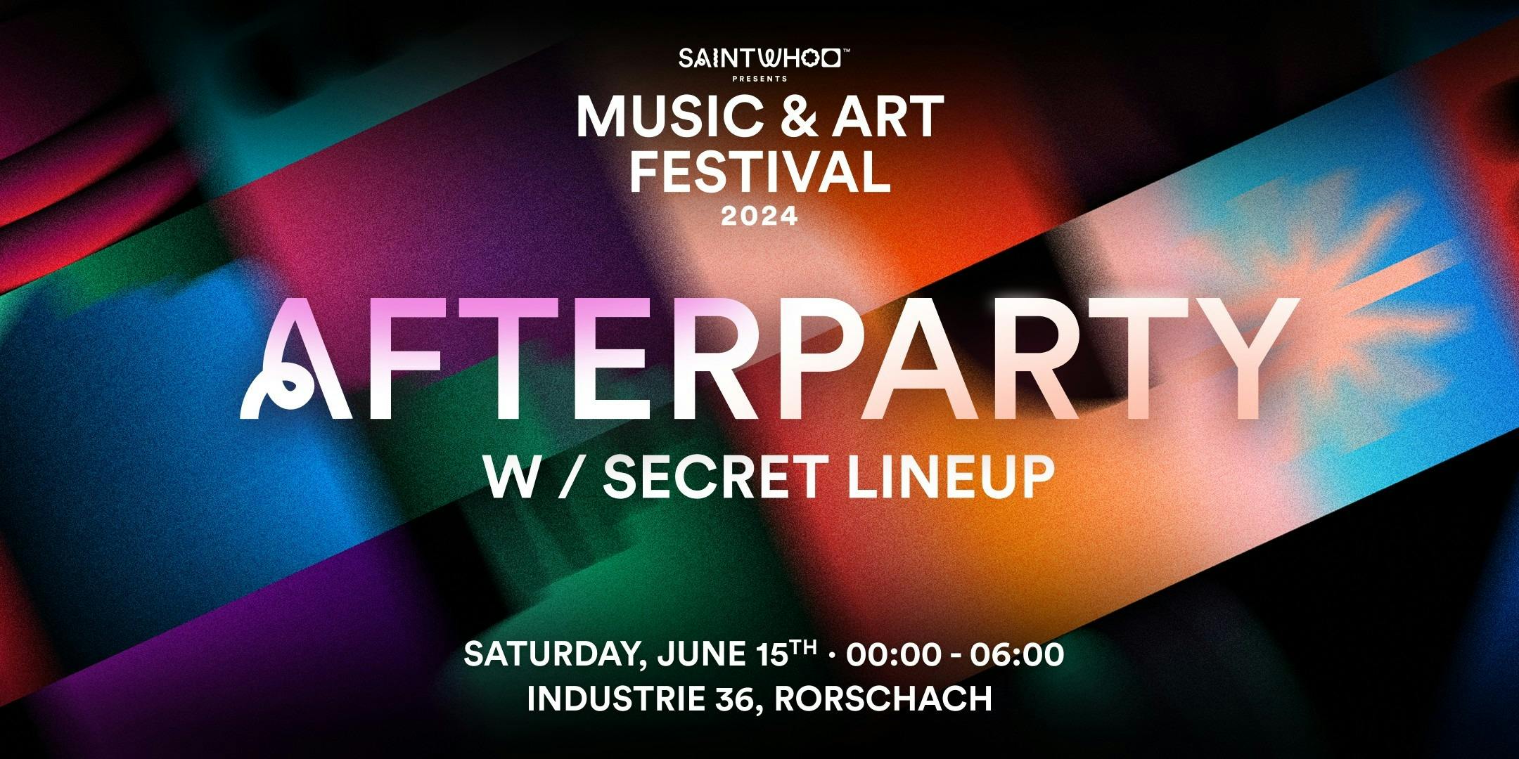 Titelbild AFTERPARTY - SAINTWHOO MUSIC & ART FESTIVAL 2024